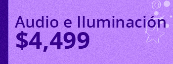 Audio e iluminación