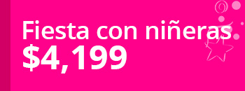 Fiesta con niñeras
