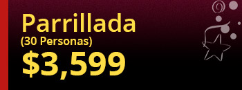 Parrillada 30 personas	