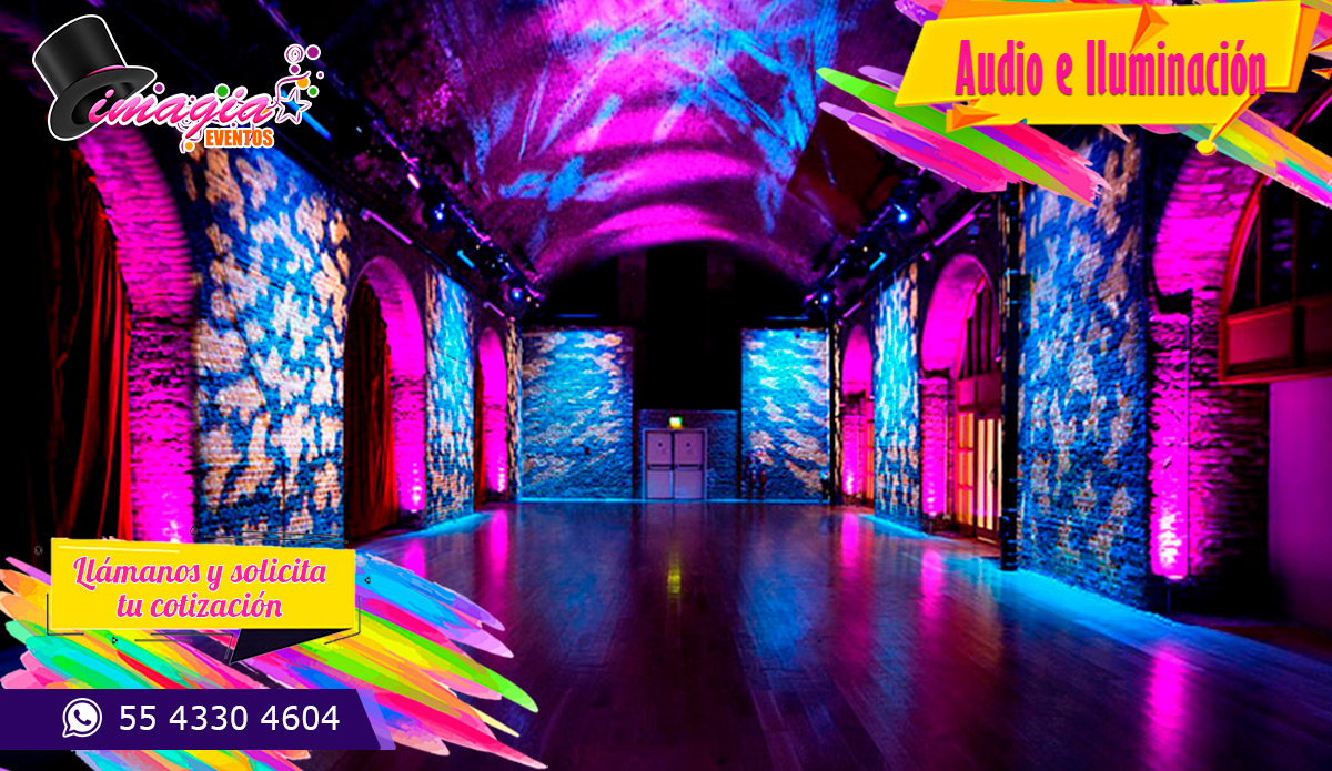 Audio e iluminación inigualables