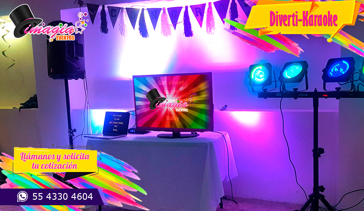 Ambientamos tu espacio como un cantakaraoke
